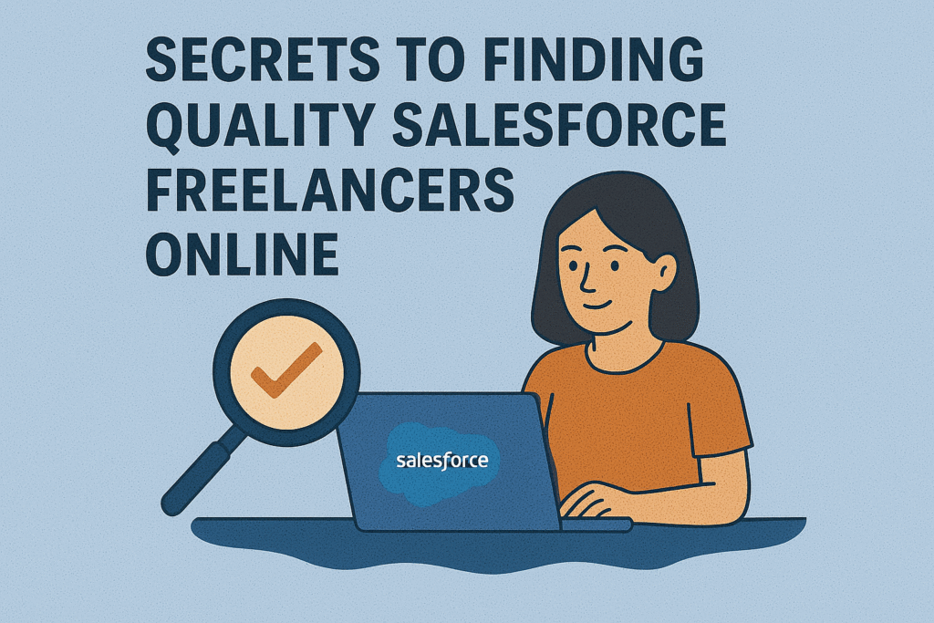 Secrets to Finding Quality Salesforce Freelancers Online