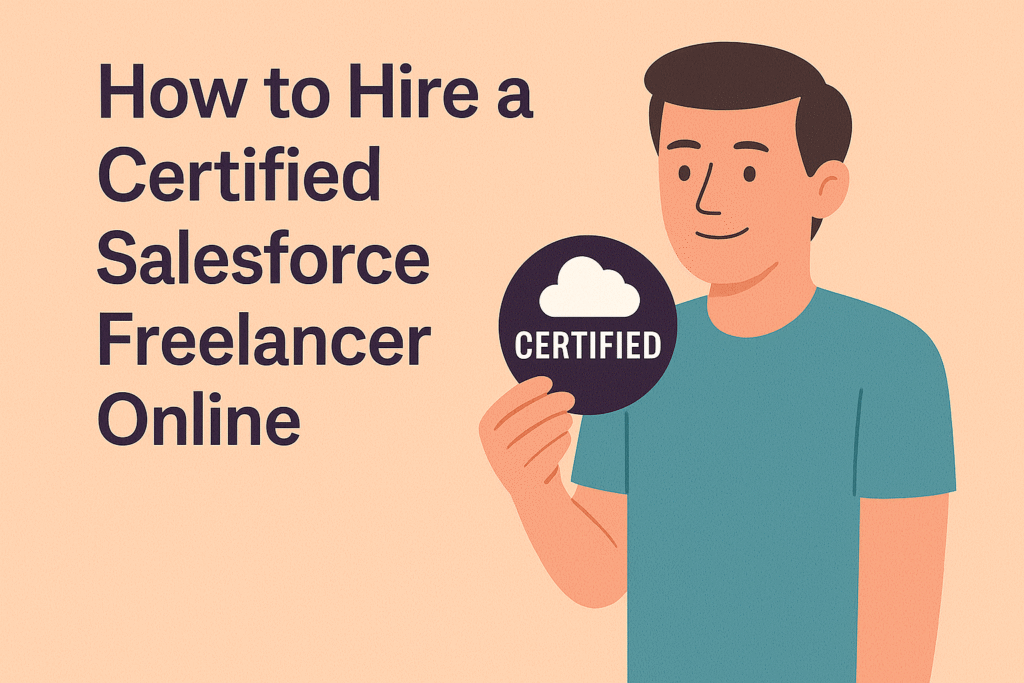 How to Hire a Certified Salesforce Freelancer Online
