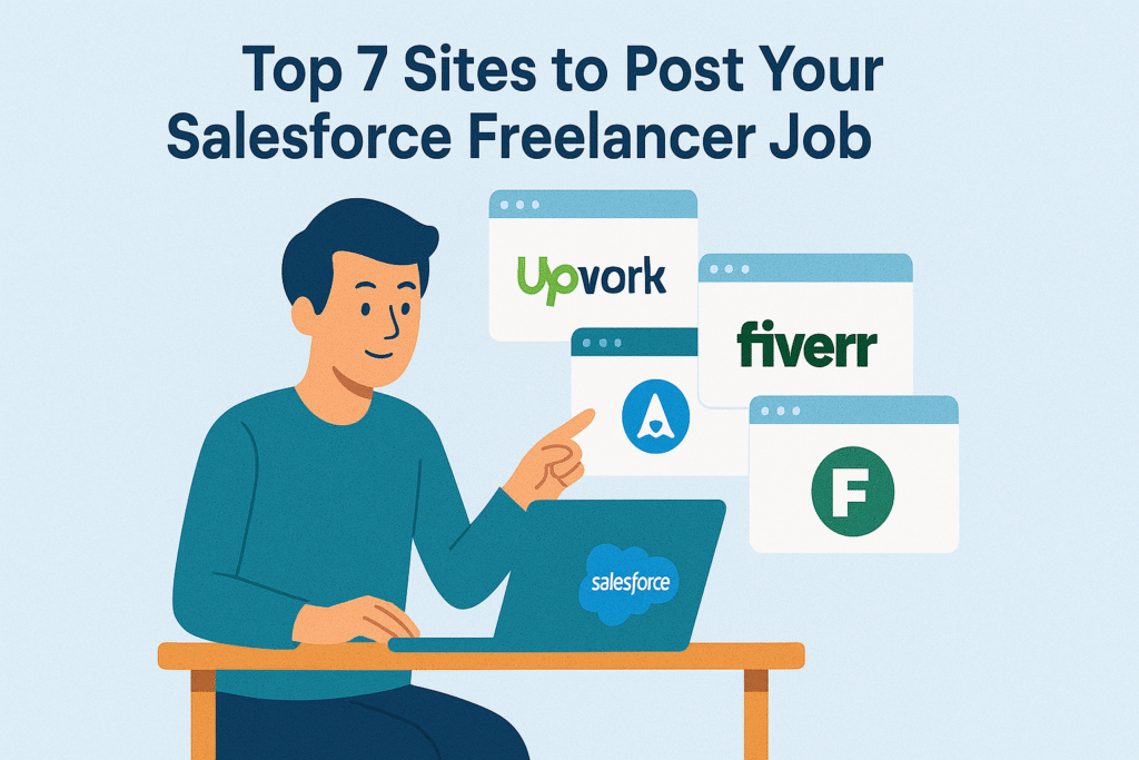 Top 7 Sites to Post Your Salesforce Freelancer Job